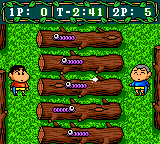 Скриншот игры Crayon Shin-chan: Taiketsu! Kantam Panic!!